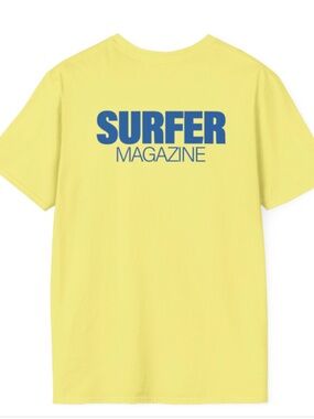 1970's retro SURFER Magazine logo T-shirt